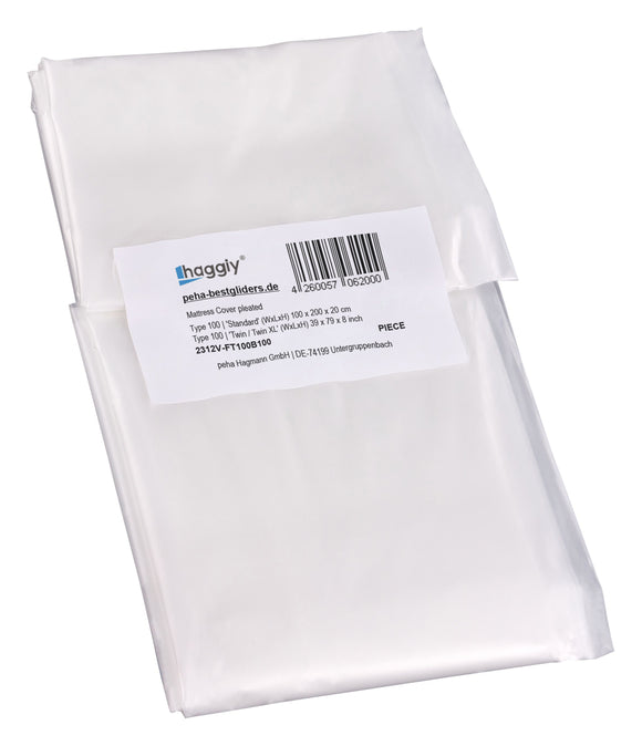 Mattress covers individually folded, tear-resistant