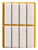 Self-adhesive felt gliders - square (bulk pack) -31