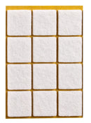 Self-adhesive felt gliders - square (bulk pack) -27
