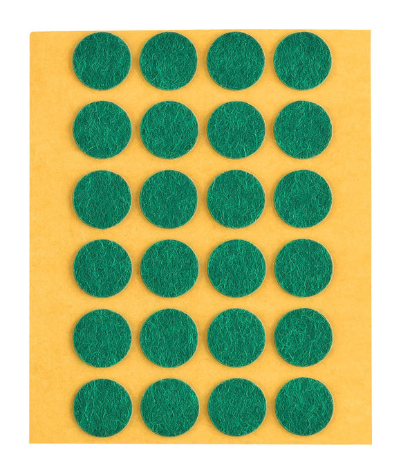 Self-adhesive felt gliders - round (single strips) 