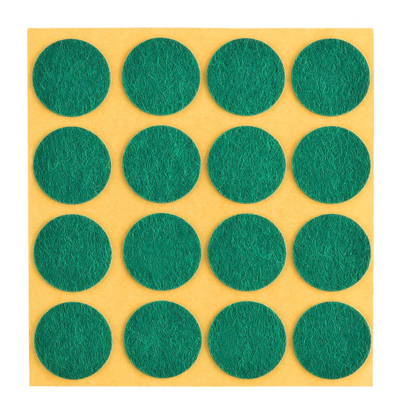 Self-adhesive felt gliders - round (single strips) 