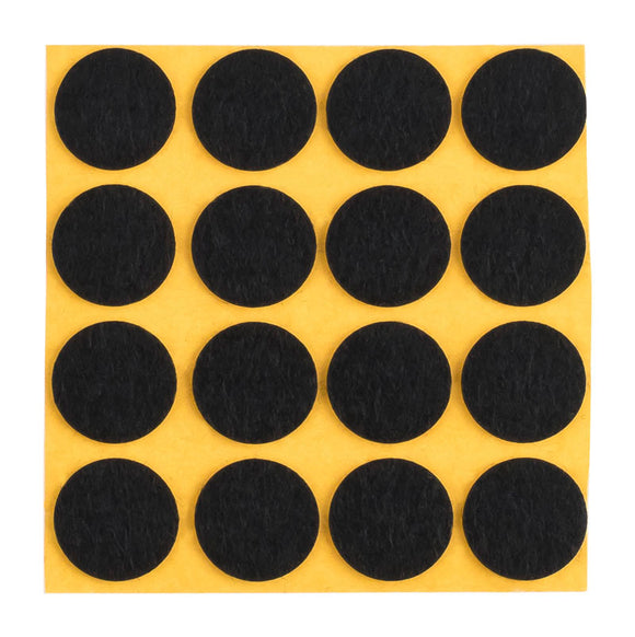 Self-adhesive felt gliders - round (single strips) 