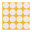 Self-adhesive felt gliders - round (single strips) -16