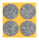 Self-adhesive felt gliders - round (single strips) -26