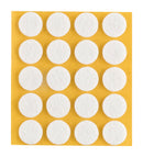 Self-adhesive felt gliders - round (single strips) -30