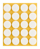 Self-adhesive felt gliders - round (single strips) -31