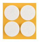 Self-adhesive felt gliders - round (single strips) -38