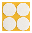 Self-adhesive felt gliders - round (single strips) -40