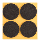Self-adhesive felt gliders - round (single strips) -54