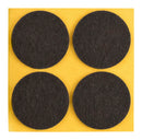 Self-adhesive felt gliders - round (single strips) -57