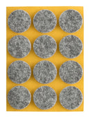 Self-adhesive felt gliders - round (single strips) -60