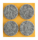 Self-adhesive felt gliders - round (single strips) -63