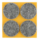 Self-adhesive felt gliders - round (single strips) -66