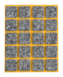 Self-adhesive felt gliders - square (single strips) -3