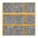 Self-adhesive felt gliders - square (single strips) -7