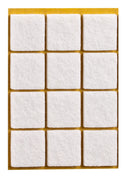 Self-adhesive felt gliders - square (single strips) -31