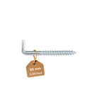 Schraubhaken mit Schlitz (25 Stück)-7