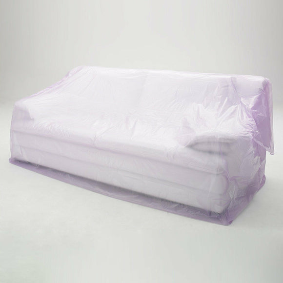 Furniture cover folded individually 