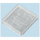 Furniture coasters - "PREMIUM" - transparent, square | inside 60x60 mm | outside 70x70 mm (4 pcs.) -8