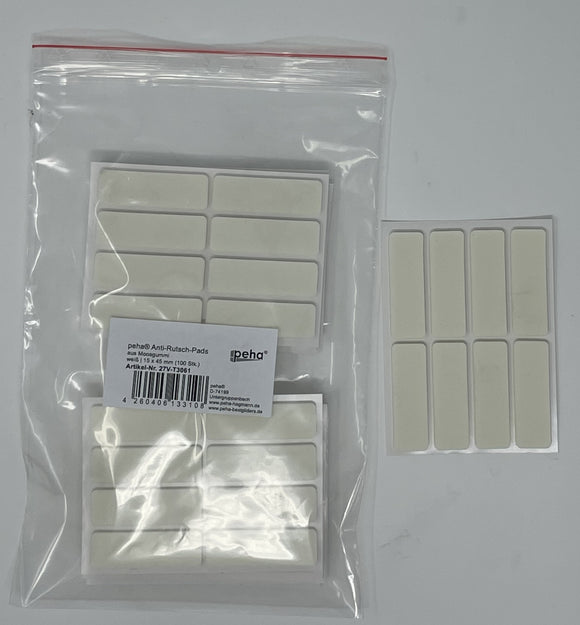 Anti-slip pads made of foam rubber | Thickness: 3mm 