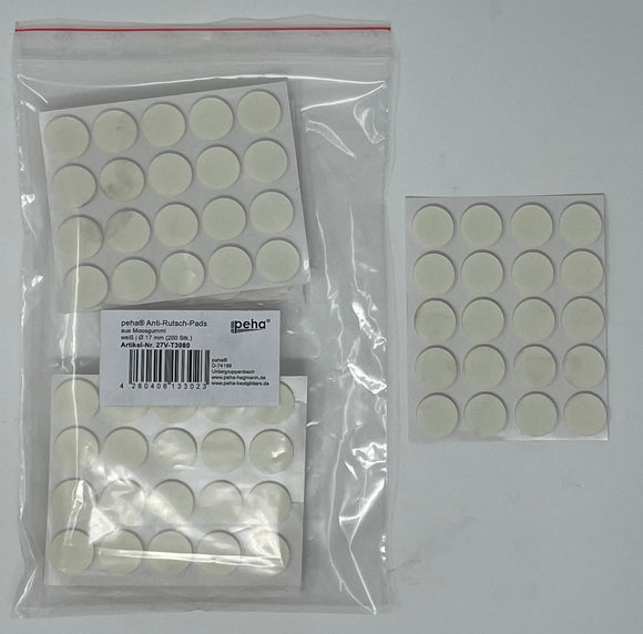 Anti-slip pads made of foam rubber | Thickness: 3mm 