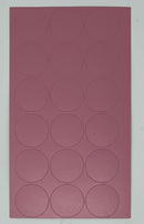 Self-adhesive cover caps for furniture | Ø25 mm | 18 pieces -1