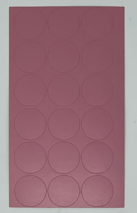 Selbstklebende Abdeckkappen für Möbel | Ø25 mm | 18 Stück