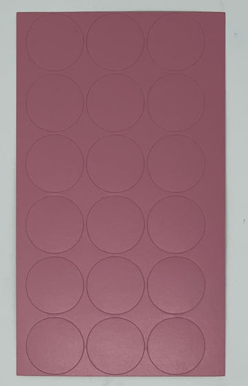 Self-adhesive cover caps for furniture | Ø25 mm | 18 pieces 