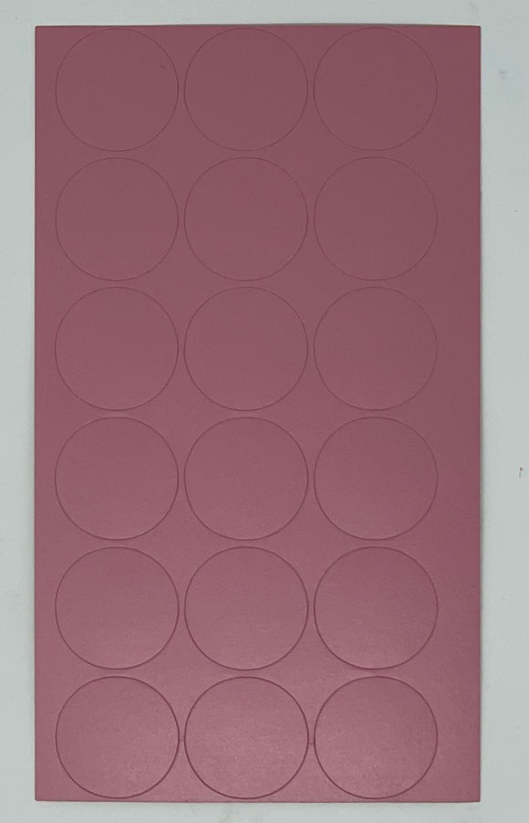 Self-adhesive cover caps for furniture | Ø25 mm | 18 pieces 