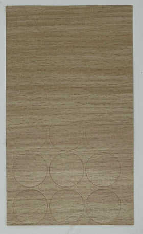 Selbstklebende Abdeckkappen für Möbel | Ø25 mm | 18 Stück - 0