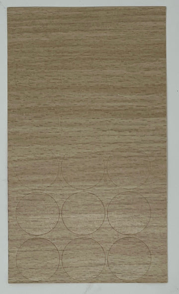 Self-adhesive cover caps for furniture | Ø25 mm | 18 pieces  - 0