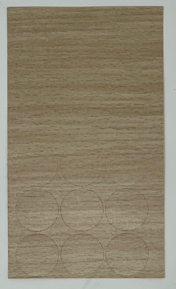 Self-adhesive cover caps for furniture | Ø25 mm | 18 pieces 