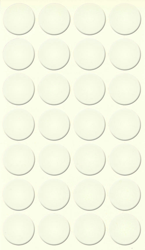 Self-adhesive cover caps for furniture | Ø20 mm | 28 pieces 