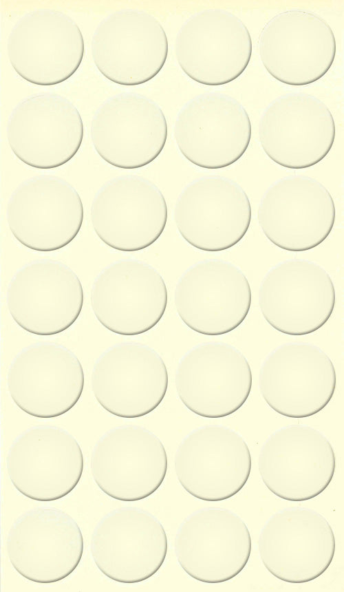 Self-adhesive cover caps for furniture | Ø20 mm | 28 pieces 