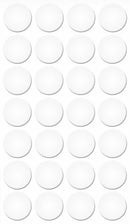 Self-adhesive cover caps for furniture | Ø20 mm | 28 pieces -41
