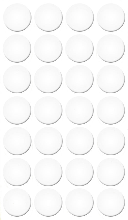 Self-adhesive cover caps for furniture | Ø20 mm | 28 pieces 