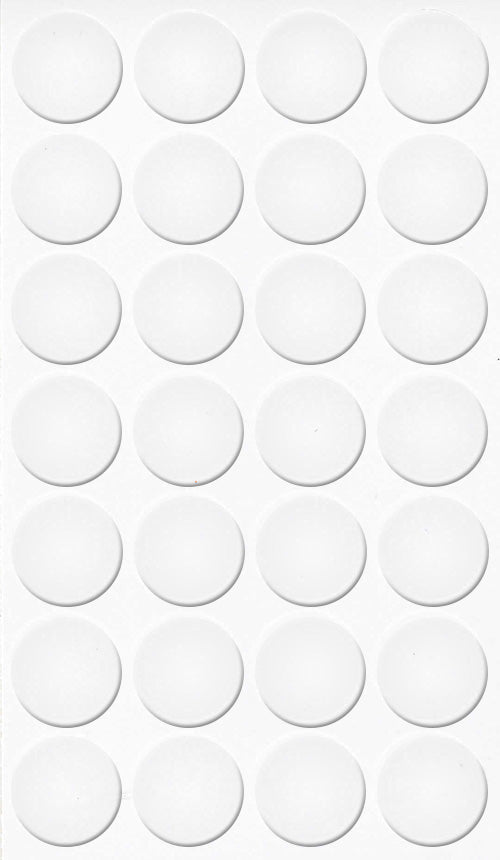 Self-adhesive cover caps for furniture | Ø20 mm | 28 pieces 