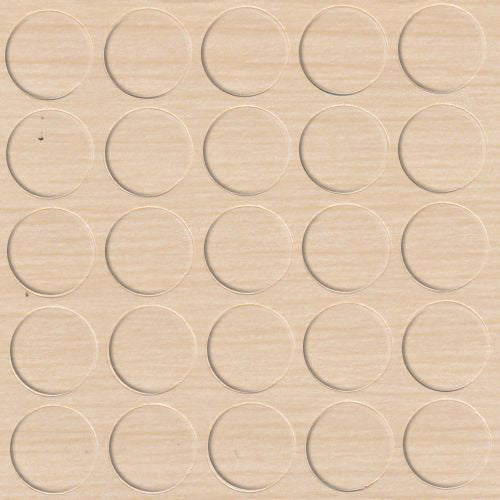 Self-adhesive cover caps for furniture | Ø14 mm | 25 pieces 