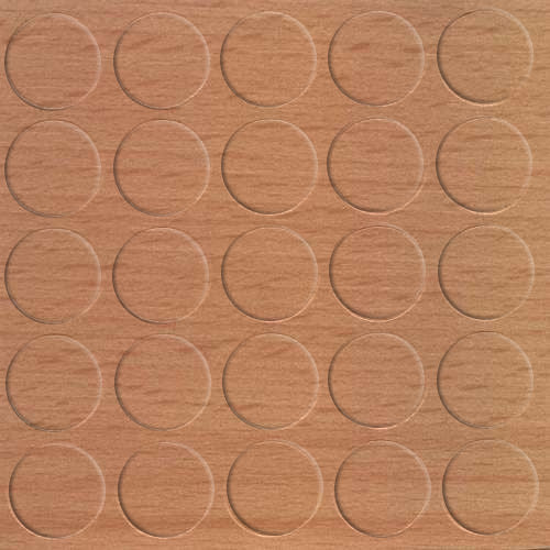 Self-adhesive cover caps for furniture | Ø14 mm | 25 pieces 