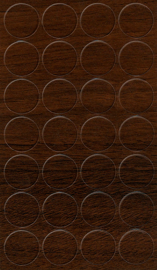 Self-adhesive cover caps for furniture | Ø20 mm | 28 pieces 