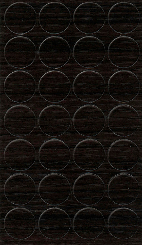 Self-adhesive cover caps for furniture | Ø20 mm | 28 pieces 