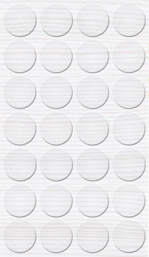 Self-adhesive cover caps for furniture | Ø20 mm | 28 pieces 
