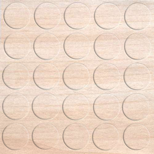 Self-adhesive cover caps for furniture | Ø14 mm | 25 pieces 