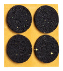 Self-adhesive anti-slip pads, black | Thickness: 3 mm -9