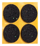 Self-adhesive anti-slip pads, black | Thickness: 3 mm -10
