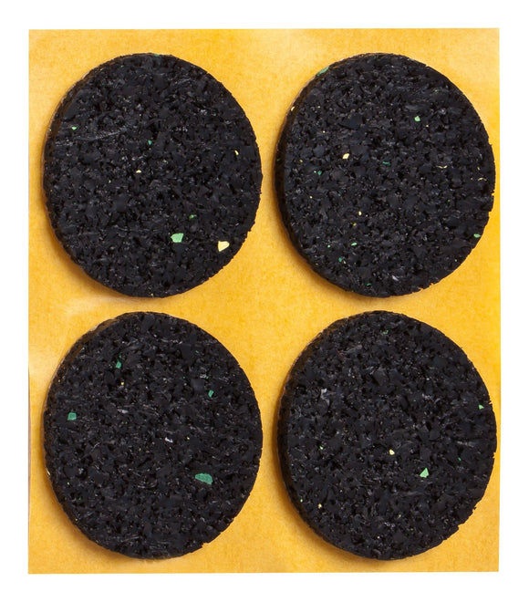 Self-adhesive anti-slip pads, black | Thickness: 3 mm 