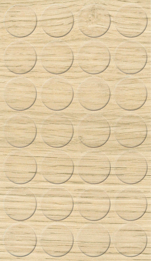 Self-adhesive cover caps for furniture | Ø20 mm | 28 pieces 