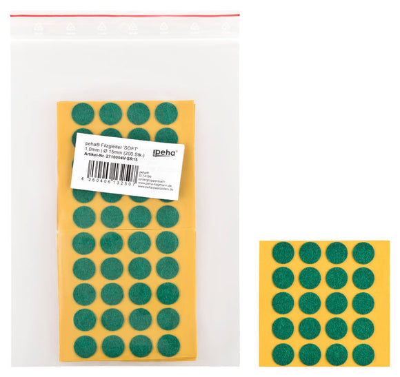 Self-adhesive felt gliders - round (bulk pack) 