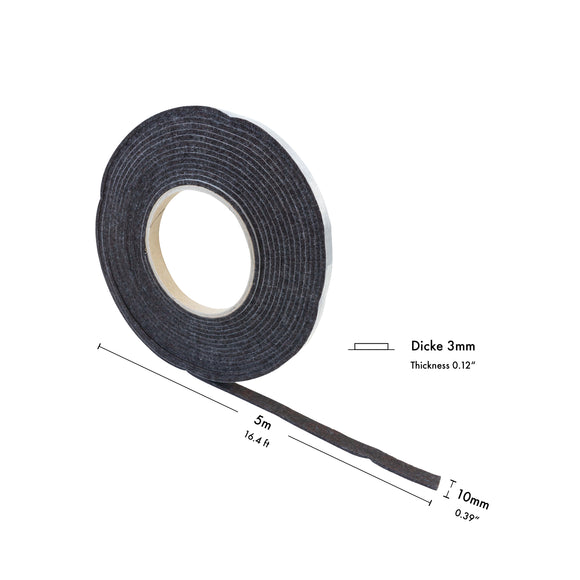 Filzstreifen sebstklebend