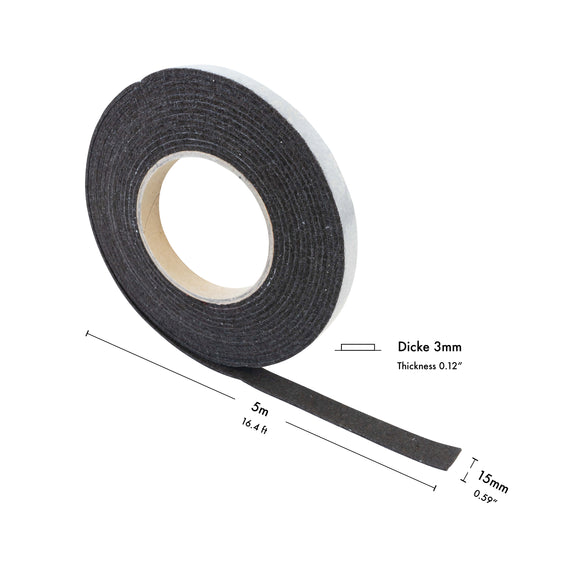 Filzstreifen sebstklebend